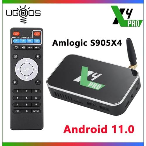 X3 PRO X3 CUBE Amlogic S905X3 Android TV Box 4GB DDR4 16GB 32GB ROM 2.4G 5G WiFi 1000M LAN 4K HD Media Player