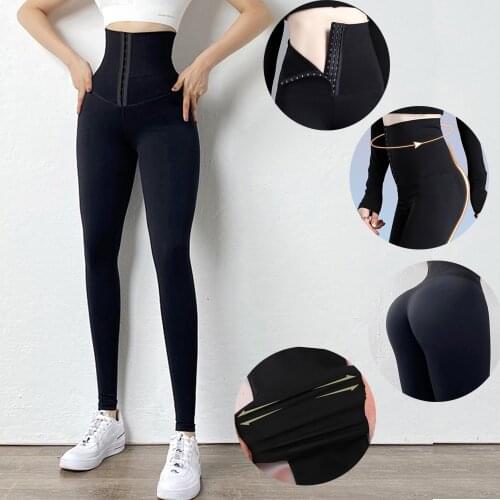 Yoga Pants Women Stretchy Yoga Leggings High Waist Compression Tights Sports Pants Push Up Running Women Gym Fitness Leggings