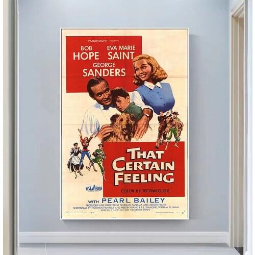 V0947 That Certain Feeling Vintage Classic Movie Wall Silk Cloth HD Poster Art Home Decoration Gift