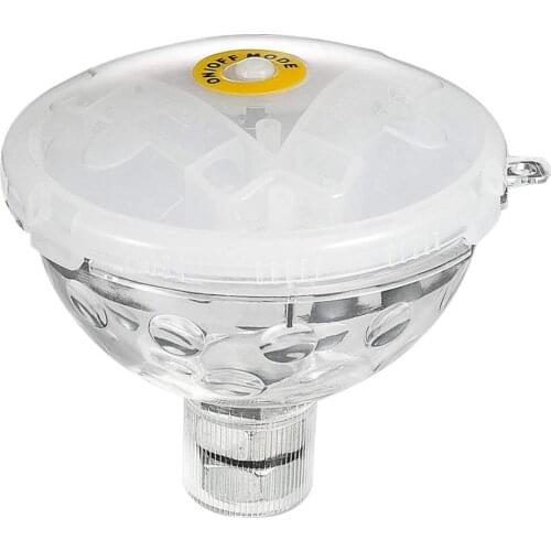 Summer Colorful Floating Lights Swimming Pool Bath LED Disco Party Living Room Lights 5 Modes 4 Color Changing Underwater Lamps