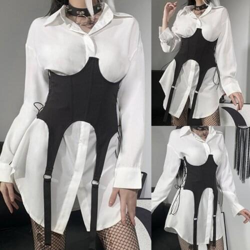 Women Bustier Sexy Outfit Ladies Clothes Cummerbunds Sexy Vintage Backless Short Underbust Corset Top Women Beach Party