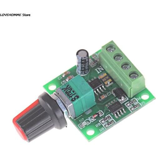 1PC 32*32*15mm PWM 1803B M216 DC 1.8V 3V 5V 6V 12V 2A Low Voltage Motor Speed Controller