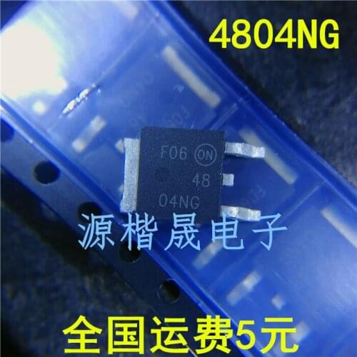 10PCS NTD4804NT4G 4804NG TO-252 100% New&original