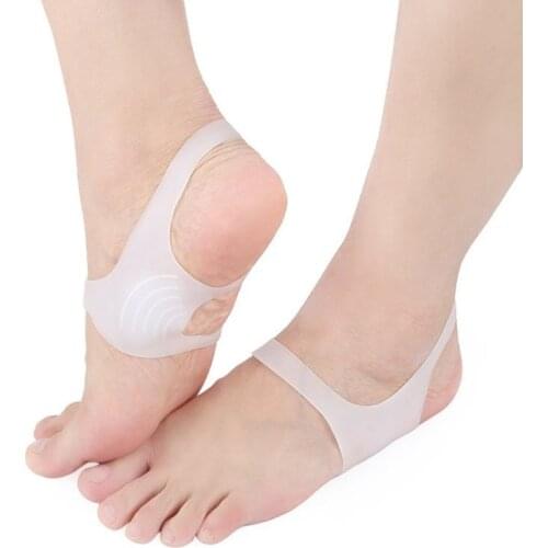 2pcs O-type Foot Corrector Insoles Pads No Slip Shoes For Men And Women Silicone Orthopedic Insoles Foot Care Tool Pedicure