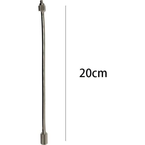 200MM Brass 3/16 Inch Thread Mist Nozzles Extension Rod Fog Atomization Sprayer Flexible Pole 1 Pcs
