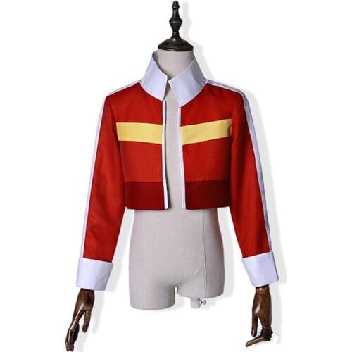2018 Voltron Legendary Defender Keith Jacket Top Coat Adult Cosplay Costume Custom Made