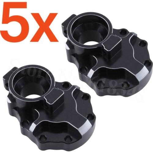5 Pairs TRX4 Aluminum Alloy Inner Rear Portal Drive Housing L/R Replacement of 8253 for TRAXXAS Trx-4 1/10 RC Crawler