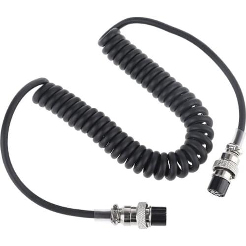 8 Pin Female to 8 Pin Female Aviation Microphone Mic Cable for Kenwood Transceiver MC-60 MC-60A MC-90 TS-2000 TS-570S