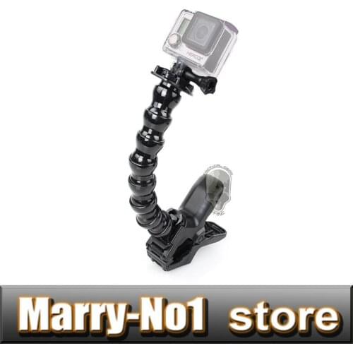 Accessories, Jaws Flex Clamp Mount and Adjustable Neck for GoPro Accessories or Camera Hero1/2/3/3+/4 sj4000/5000/6000