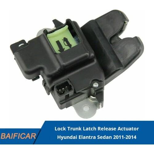 Baificar Brand New Genuine Lock Trunk Latch Release Actuator 81230-3X010 81230-3X030 For Hyundai Elantra Sedan 2011-2014 Kia K3