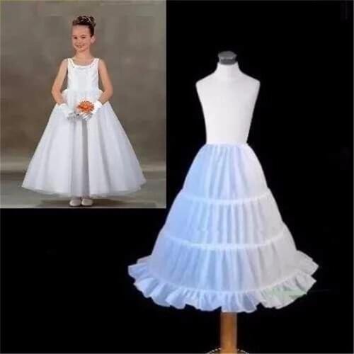 Ball Gown Petticoat Kids Mini Tutu 1 Layer Petticoat Crinoline Underskirt Wedding Accessories In stock