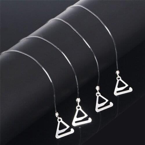 1Pair Clear Bra Strap Bra Accessories Bra Shoulder Strap Women Adjustable Transparent Hook Invisible Straps