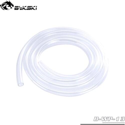 Bykski 9.5mm Inner Diameter + 12.7mm Outer Diameter Flessibile Tube /PU Silicone Tube / Transparent Water Hose Pipes 1 Meter/pcs