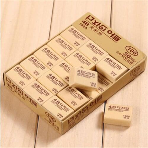 4 b student supplies stationery eraser 100 a feel comfortable beautiful painting test with manufacturer wholesale