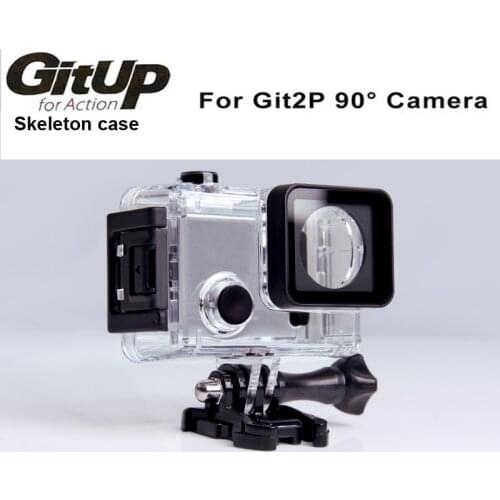 Camera Housing Original Side Open Protective Skeleton case for FOV 90 Degree Gitup Git2 Git2P & Git3 G3 DUO Mini Action Cameras