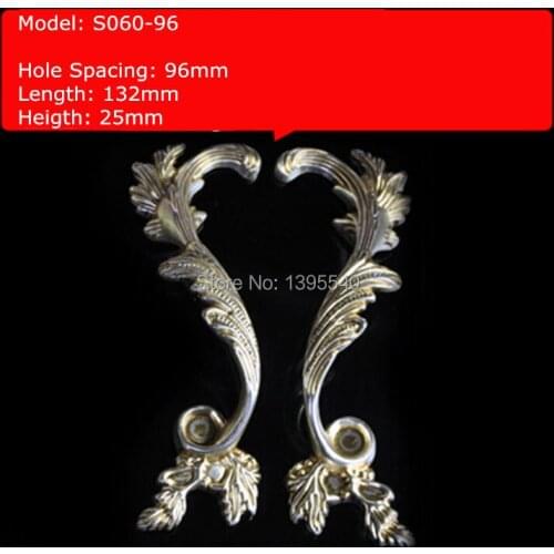 2x96mm Phoenix Kitchen Cabinet Hanles Euro-Style Furniture Dresser Knob Cabinet Cupboard Closet Drawer Handle Pulls Rongjing