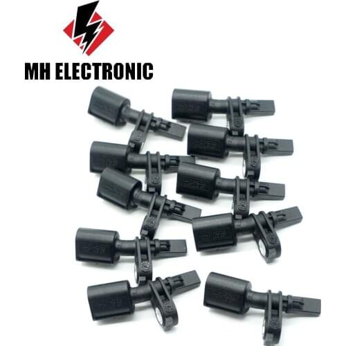 MH Electronic 10PCS/LOT WHT003861 ABS Speed Sensor Front Left For V W Polo UP Passat Golf Fox for Seat Leon For AUDI TT A1 A2 A3