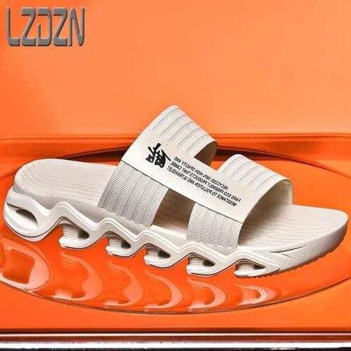 Shoes Slippers Summer Slippers Mens Outdoor Sandals Red Soled Sandals Mens Fashion Shoes Chanclas Hombre