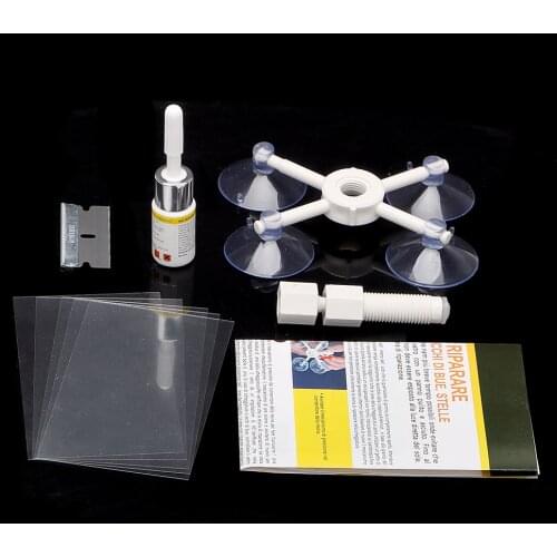 FORAUTO Car Windshield Repair Kits Window Screen Polishing Automobiles Care DIY Car Glass Repair Tool Kits Auto Maintenance Sets