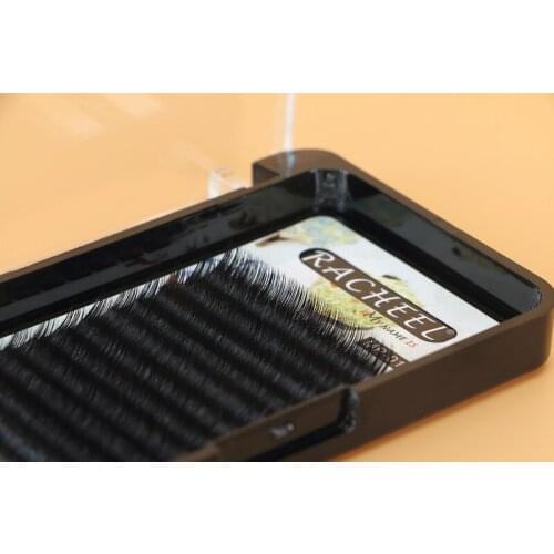 Lucky Flower Racheel False Eyelash 0.15C Volume 12 Rows 100% Real Natural Mink Fake Eyelashes Extensions Korea Fashion