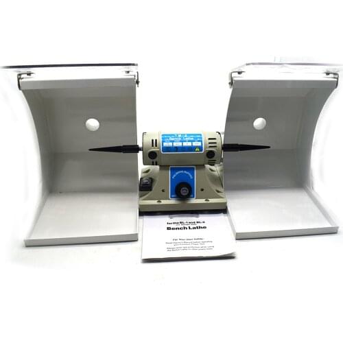 350w Bench Grinder Jewelry Polishing Machine With 2pcs Cover Goldsmith Tools