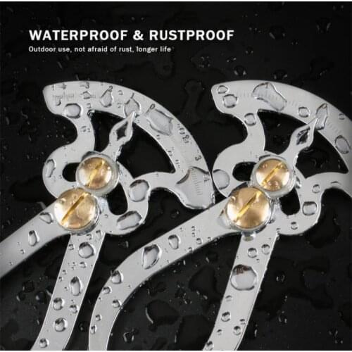 Newest Feeler Gauge Caliper Stainless Steel Thickness Wooden Tenon Gauge Diameter Conversion Ruler Measurement Tool Dropshipping