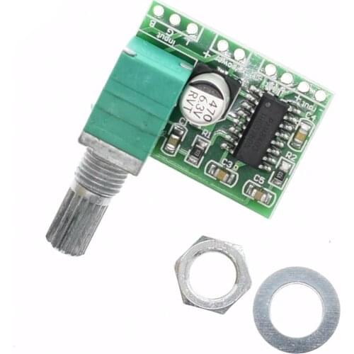 PAM8403 5V Power Audio Amplifier Board 2 Channel 3W Volume Control / USB Power