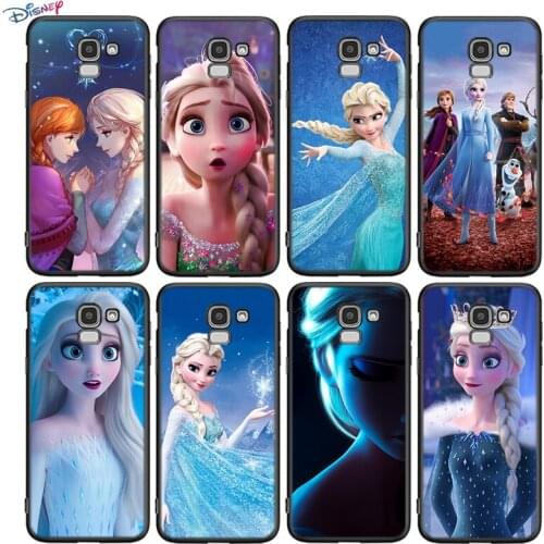 Silicone Cover Beautiful Princess Elsa For Samsung Galaxy J8 J7 Duo J6 J5 Prime J4 Plus J3 J2 Core 2018 2017 2016 Phone Case