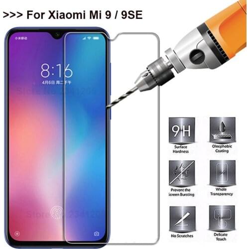 Mi 9 Tempered Glass for Xiaomi Mi 9 / Mi 9 SE Glass Screen Protector 2.5D 9H Glass for Xiaomi Mi9 / Mi9 SE Protective Glass Film