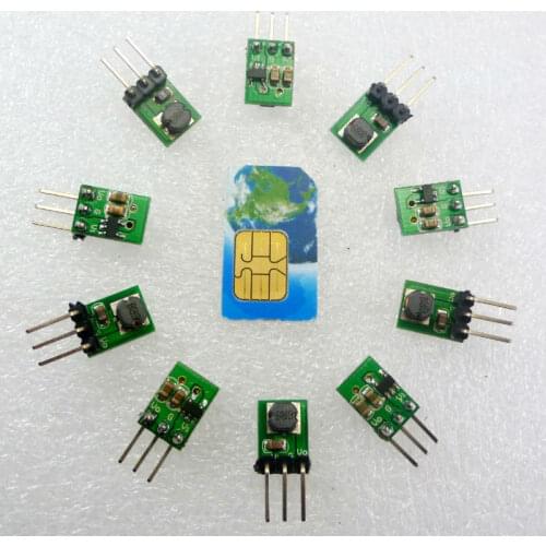 10pcs DD0503MA Tinysine repl AMS1117 DC-DC Converter 3.7V-6V TO 3.3V Step Down Module Buck Voltage Regulator