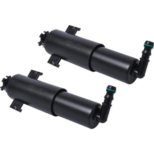 2pcs Auto Accessory Headlight Washer Nozzle Jet Sprayer Left Right