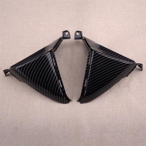2Pcs Headlight Cover Fairing Trim Motorcycle fit for Honda CBR 600RR F5 2007 2008 2009 2010 2011 2012