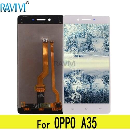 5.0" A35 LCD For OPPO A35 LCD Display Touch Screen Digitizer Assembly Replacement For OPPO F1F