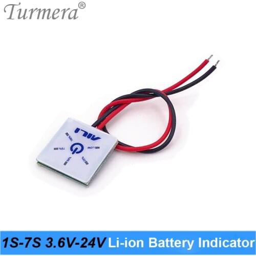 Battery indicator Capacity Display Module 1S 4.2V 2S 8.4V 3S 12.6V 4S 16.8V 5S 21V 6S 25.2V 24V Lithium Battery for Screwdriver