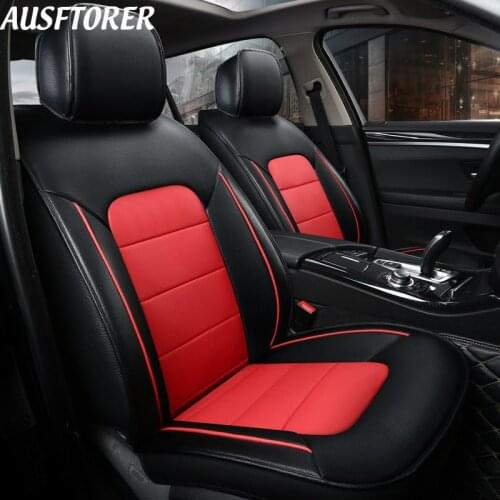AUSFTORER Cowhide Custom Cover Seat Car for Lexus NX 300h 300 200 NX200t Automobile Seat Covers Car Cushion Supports Accessories