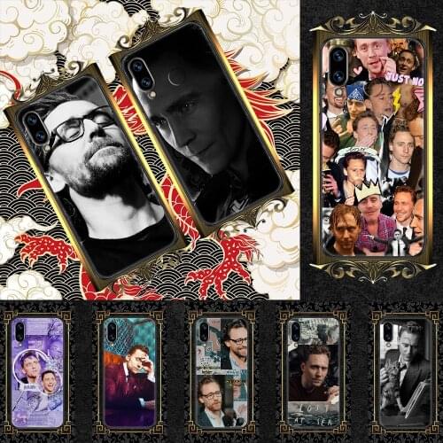 Tom Hiddleston Phone case For Huawei Honor 6 7 8 9 10 10i 20 A C X Lite Pro Play black luxury coque trend shell painting hoesjes