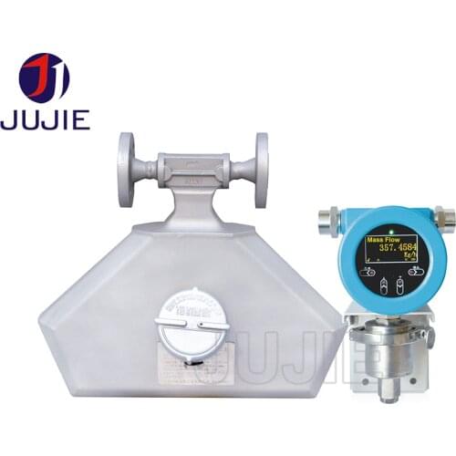 DN10/15/20/25/32 High Accuracy Coriolis Flowmeter Mass Density Measurement Ethylene Glycol Glycerol Benzene Gas Fuel Flow Meter