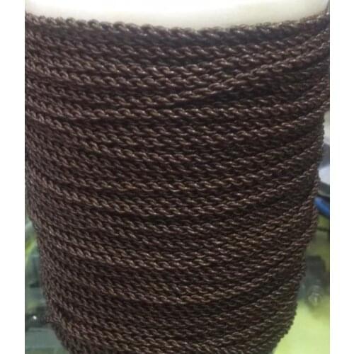 30M HIFI Headphone Cables Plated Silver Single Crystal Copper Audio Stereo DIY Earphone Wires 4 Shares 4 Core DIY Cable