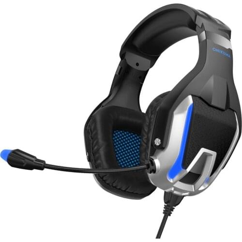 ONIKUMA K12 PS4 Gaming Headset HD Sound Gamer Volume Adjustable Headphone with Mic for Nintendo Switch For XboxOne PUBG Game