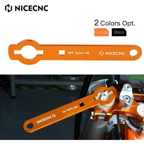 NICECNC WP Fork Cap Wrench Adjuster Remove Repair Tool For KTM XC-W XCW EXCF 150 250 300 350 450 Six Days TPI I Accessorie 17-21