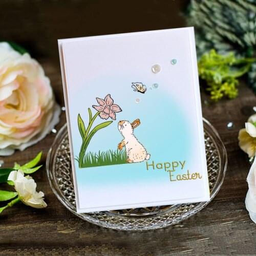 Easter Bunny Chicken Sheep Bird Stamp Clear Stamps for Scrapbooking Transparent Silicone Rubber DIY Photo Album Decor