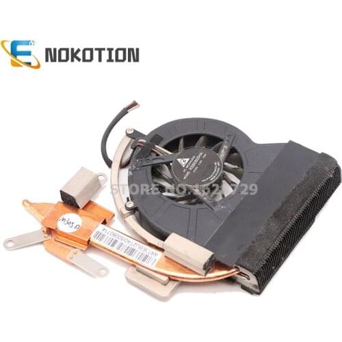NOKOTION Radiator For TOSHIBA Satellite M305D laptop CPU GPU cooling heatsink with fan full test