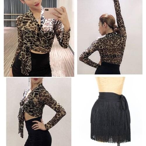 Sexy women top Dancewear Tops V neck Square dance dance Ladies Samba Salsa Cha ballroom Practice Performance Dancing Clothes