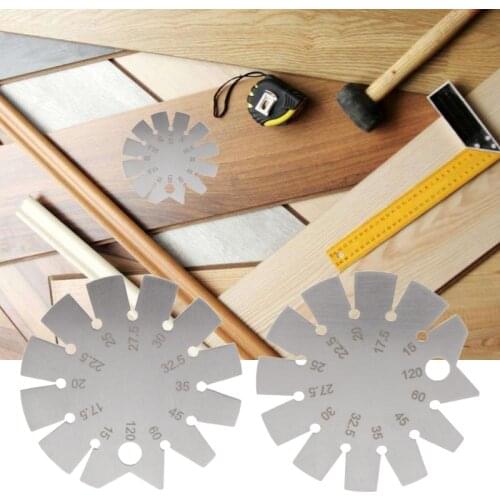 Stainless Steel Bevel Gauge Angle Protractor Range 15 Degree -120 Degree Gage Tools J6PC