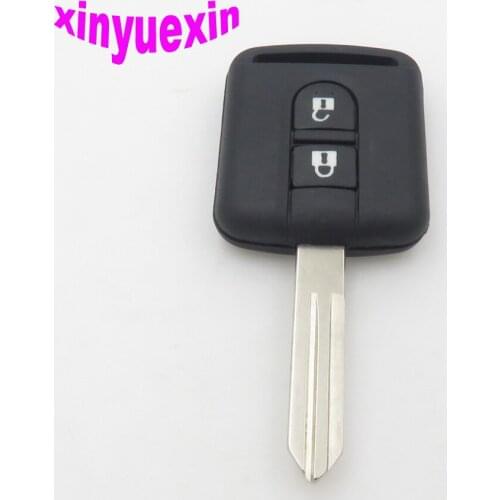 XinYueXin 2 Button Folding Smart Remote Key Shell Fob Cover for NISSAN Qashqai Micra Navara Almera Note Replacement Key Case