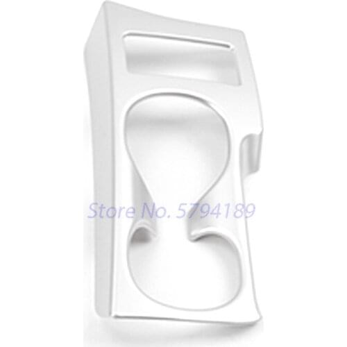 For Nissan Qashqai J11 2015-2018 Car Water Cup Holder Cover Trim Frame Decoration ABS Plastic Chrome Car Interior Accessories
