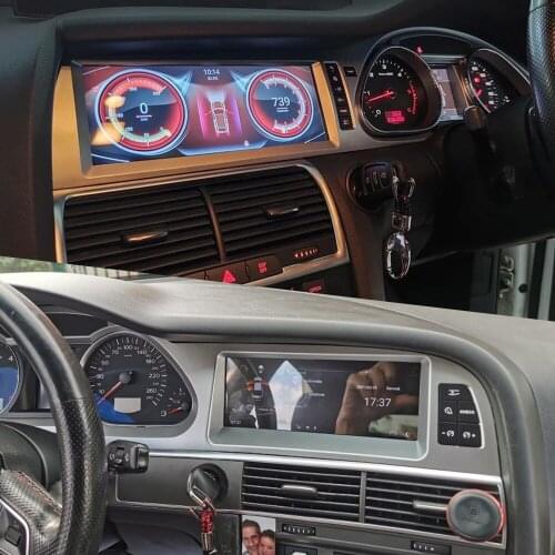 4G+64G Android 9.0 Car multimedia Player GPS Navi For AUDI Q7 2016 2017 2018 car auto Audio radio stereo head unit wifi free map