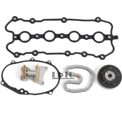 5Pcs Cam Timing Adjuster Chain Tensioner Gasket Kit For VW Passat GLI GTI 2.0T 06F109088J /06F109217A /06D109229 B