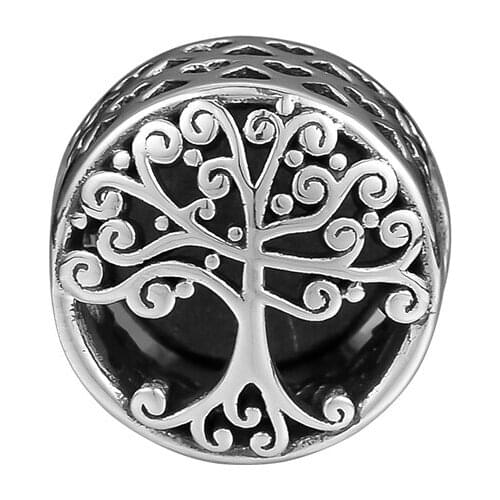 CKK Silver 925 Jewelry Fits Pandora Bracelets Family is Where Love Grows Charm Original Sterling Silver Beads