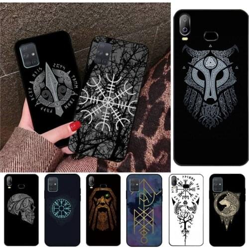 CUTEWANAN Viking Vegvisir Odin Nordic Phone Case For Samsung A10 A20 A30 A40 A50 A70 A80 A71 A91 A51 A6 A8 2018